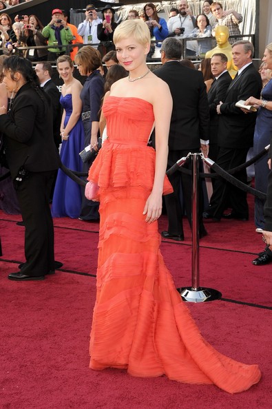 Michelle Williams at the 2012 Oscars